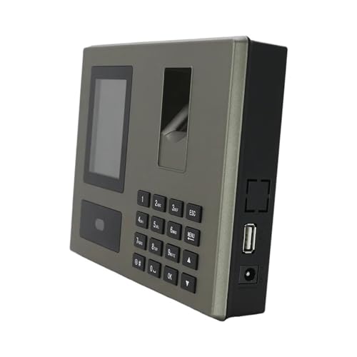 Fingerprint Time Clock, Time Clock,FA03 Attendance Machine Face Fingerprint Password Employee Check-in Device Recognition Apparatus Punch Card Equipment,