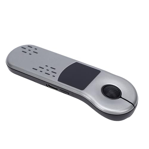 Wireless Presenter, Rechargeable Clicker Touchpad for PC Laptop, Activities Remote with Control for iOS OS X Devices, Presentation Clicker (Gray) - color: Gray