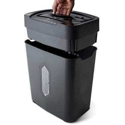 Aurora 12-Sheet Crosscut Paper and Credit Card Shredder with 5.2 gal Wastebasket - style: 12-Sheet Crosscut