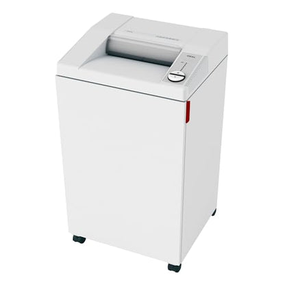IDEAL 3104 P4 Cross Cut Commercial Office Paper Shredder 32 Gallon | P4 cross cut paper shredder for 10 to 12 users with 22 to 25 sheet capacity 32 gallon bin and 12 inch feed opening - size: 25 Sheets, style: P-4 Security