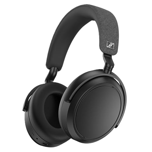 Sennheiser Momentum 4 Wireless Headphones, ANC, 60 Hr Battery, Black - color: Black