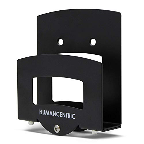 HumanCentric Cable Box & Modem Mount, Adjustable Wall Mount | Small Devices | For small & Narrow Devices, Cable Boxes, Modems, DVD Players, Streaming Media Devices, Mount Behind the TV, Hardware Included - size: Small and Narrow