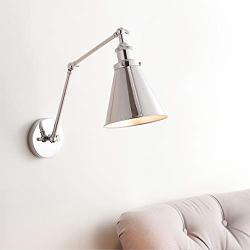 JONATHAN Y Rover 1-Light Wall Sconce 7", Chrome - color: Chrome, size: Set of 1