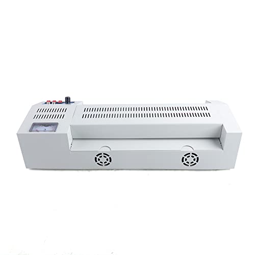 110V 600W Electric Thermal Laminator Machine for A4/A3 Paper Hot/Cold Roll Laminating Machine No Bubbles Machine,Commercial Laminator Machine for Office School Business Use