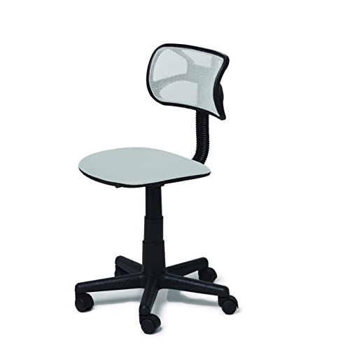 Urban Lifestyle Swivel Mesh Desk Chair, Silver 21D x 21W x 33H in - color: Silver