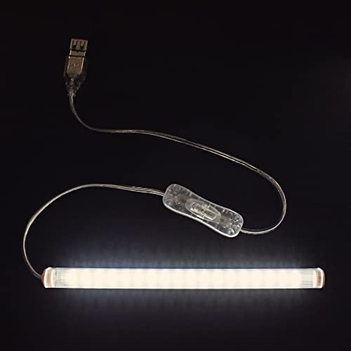 TrueColor USB LED Under Cabinet Light Bar, Frosted Cover, 24 in, Soft White - color: Soft White, size: 24 inches
