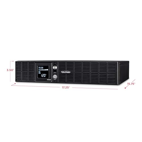 CyberPower OR2200LCDRT2U Smart App LCD UPS Battery Backup - size: 2200VA, style: Standard