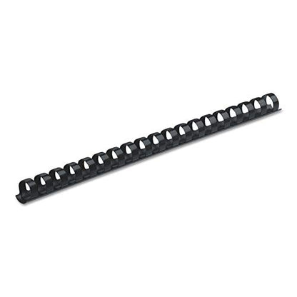 Fellowes Plastic Combs - Round Back, 3/8 Inch, 100 pack, Navy (52505) - color: Navy