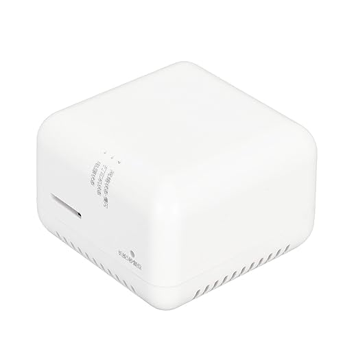 Luqeeg LAN Print Share Server, Supports Image and Text Printing, Computer Print Server Adapter, Multiple Interfaces, Maximum Support 256GB, Compatible with 95% USB Printer Brands (US