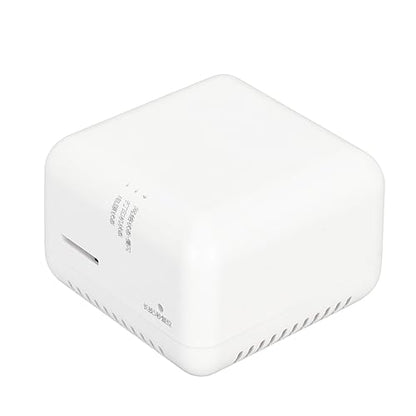 Luqeeg LAN Print Share Server, Supports Image and Text Printing, Computer Print Server Adapter, Multiple Interfaces, Maximum Support 256GB, Compatible with 95% USB Printer Brands (US