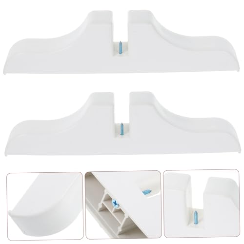 DOITOOL 2pcs Privacy Screen Holders Removable Base for Room Dividers Plastic Easy to Move Home Decor Accessory