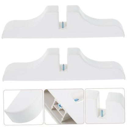 DOITOOL 2pcs Privacy Screen Holders Removable Base for Room Dividers Plastic Easy to Move Home Decor Accessory