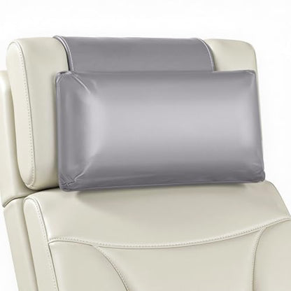 Recliner Pillow, Adjustable Neck & Head Support Pillow - color: Light Gray