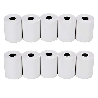 Solar-Power 3 1/8 Thermal Paper 10 Rolls for POS Cash Register Receipt Paper Roll 1-Ply Bond((3-1/8 inch x 230 feet) - size: 3-1/8" x 230'（10Rolls）