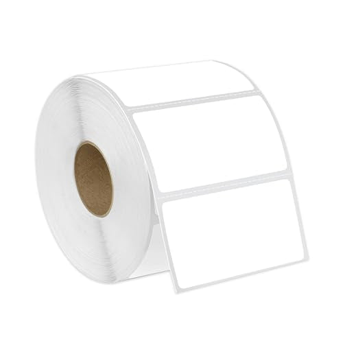 3" X 5" Direct Thermal Labels (3000 Count, 10 Rolls) - Address & Shipping | Barcode Labels, Thermal Sticker Roll for Small Packages - Compatible With Zebra and Rollo Printers - Spartan Industrial - size: 3" X 5"