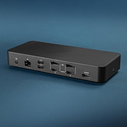 SideTrak 4K Docking Station | 13 Port High-Speed USB C Dock | Laptop Docking Station Dual Monitor/Triple Monitor | 100W Power Delivery | Compatible with Windows, Mac, Chrome - size: 13-Port (2x DP + 2x HDMI)