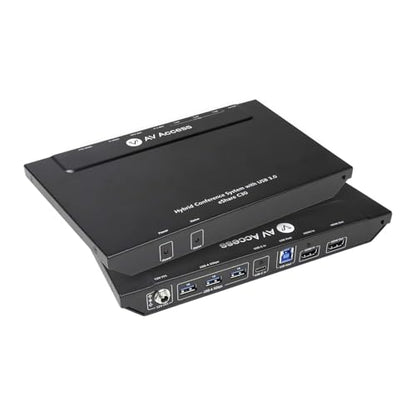 AV Access Conference Docking Station, 4K Presentation Switch System | Screen Mirroring, HDMI & USB C 4K Input, Hybrid Conference System, 3 USB 3.0 Ports for Webcam and Speakerphone