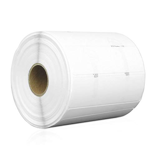 Direct Thermal Labels, 3.5" x 1", 13800 Labels in 10 Rolls | 1380/Roll, Compatible with Zebra & Rollo Desktop Printers, 1" Core, Permanent Adhesive, Perforated - size: 3 .5" x 1" - 10 Rolls