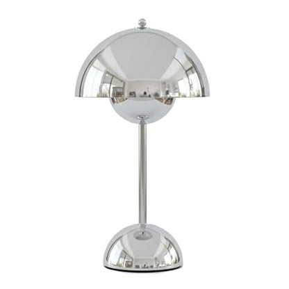 NordGlow Scandinavian LED Desk Lamp – Chrome, Adjustable Dimmable Table Lamp, Modern Minimalist Design, Energy-Efficient LED, Home & Office Lighting - color: Chrome