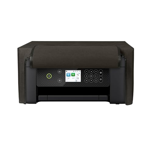 kwmobile Dust Cover Compatible with Epson Expression Home XP-3200 / XP-4200 / XP-4205 - Printer Case - Fabric Protector Cover - Dark Grey
