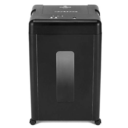 WOLVERINE SD9520 P5 Super Micro Cut Shredder, 15-Sheet, Ultra Quiet, 8Gal Bin, Black - size: 15-Sheet Level P5-Black