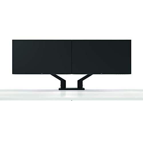Dell Dual Monitor Arm MDA20, Full Motion, 3 Year Warranty | 22 Lbs Max, Tilt, Swivel, Black, MDA20 - style: MDA20