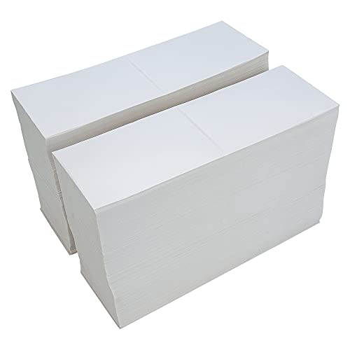 L LIKED 6000 4x6 Thermal Shipping Labels Fanfold, Direct Thermal Printer Labels Compatible with Zebra Rollo - Perforated Strong Adhesive - size: 6000 Labels