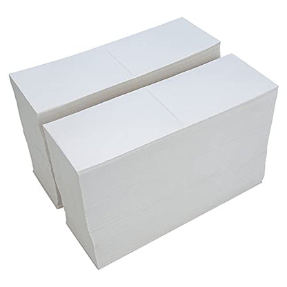 L LIKED 6000 4x6 Thermal Shipping Labels Fanfold, Direct Thermal Printer Labels Compatible with Zebra Rollo - Perforated Strong Adhesive - size: 6000 Labels