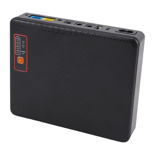Generic Compact Uninterruptible Power Supply with 12000mAh Battery Backup for Router Modem Camera, Portable Standby UPS Power Supply for Stable Network Connections, Suitable for Various Digital (US