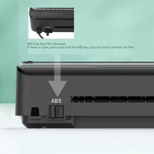 Laminator Machine, A4 Thermal Laminator Machine, Hot and Cold Thermal Laminator, for Doc Posters Photo, Personal Laminating Machine, for Home Office School (Dpofirstu4omsg9vc-12)