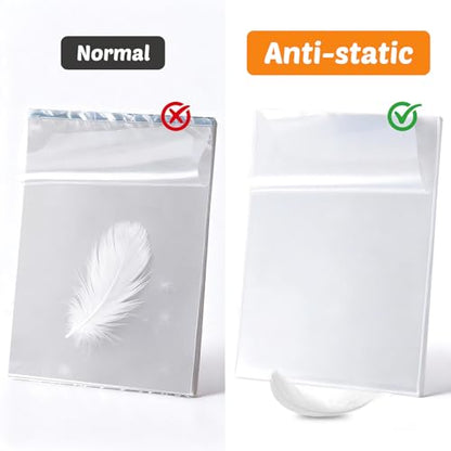 Lamtetur 5Mil 100P Anti-Static Thermal Laminating Pouch 9x11.5 Letter Size | Hold 8.5 x 11,Hot Laminate Films,Clear Lamination Laminator Papers for certificates, signs,artwork, bank card, ID card - style: Anti-static 5Mil-100Sheets