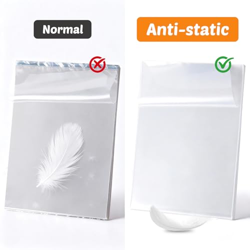 Lamtetur 5Mil 100P Anti-Static Thermal Laminating Pouch 9x11.5 Letter Size | Hold 8.5 x 11,Hot Laminate Films,Clear Lamination Laminator Papers for certificates, signs,artwork, bank card, ID card - style: Anti-static 5Mil-100Sheets