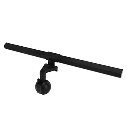 Monitor Light Bar Touch Control 3 Light Modes Dimmable USB Powered LED Computer Monitor Screen Lamp for Office Home with Adjustable Clamp Base and Asymmetric Optics