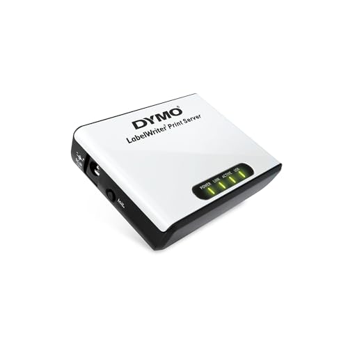 DYMO LabelWriter Print Server, Direct Thermal Output, Wireless Network for Label Makers