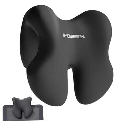 Office Chair Headrest Attachment Memory Foam Neck Support Cushion Adjustable Desk Chair Headrest Pillow for Office Home Gaming Comfort