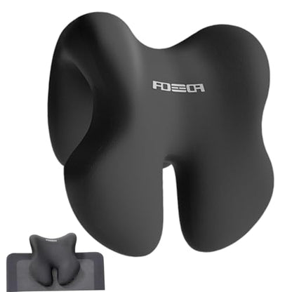 Office Chair Headrest Attachment Memory Foam Neck Support Cushion Adjustable Desk Chair Headrest Pillow for Office Home Gaming Comfort