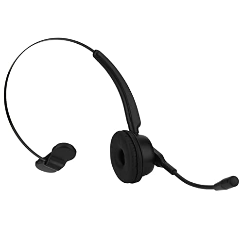 Call Center Headset with Noise Cancelling Mic - 12 Hours Wireless Communication