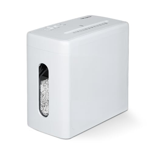 Wingwise Ultra Low Noise 40dB Paper Shredder for Home Office | 10 Sheets, P-4, 10 Mins Runtime, 2.6 gal