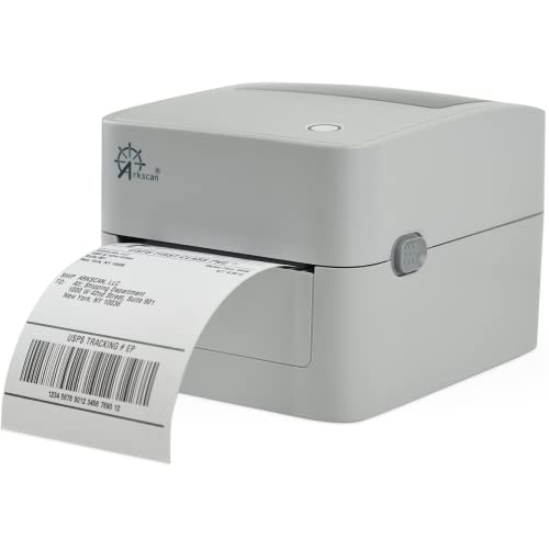 Arkscan 2054K-USB Upgraded 2054A Shipping Label Printer for Windows Mac Chromebook, Support Amazon Paypal Etsy Shopify ShipStation UPS USPS FedEx, fit Roll & Fanfold 4x6 Direct Thermal
