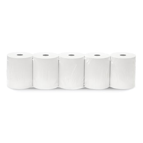 CLOVER POS 3-1/8" x 230' THERMAL RECEIPT PAPER BPA FREE - 50 NEW ROLLS - size: 3-1/8" x 230' Thermal