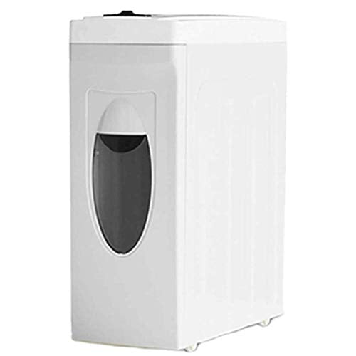 Document Shredder-Heavy Duty 5-Sheet Cross-Cut Paper/CD/Credit Card Shredder,White
