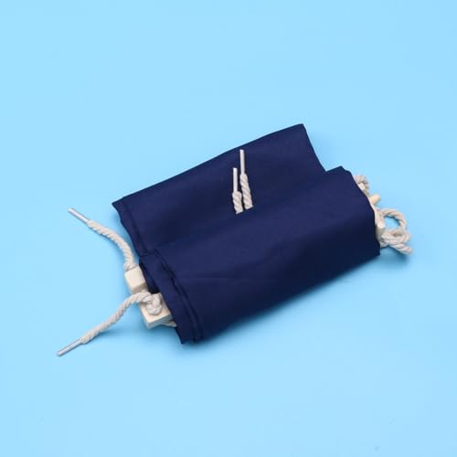 Portable Adjustable Canvas Foot Hammock for Office and Outdoors, Foldable and Easy to Carry Desk Foot Rest Hammock Under Desk Footrest for Comfortable Leg Support