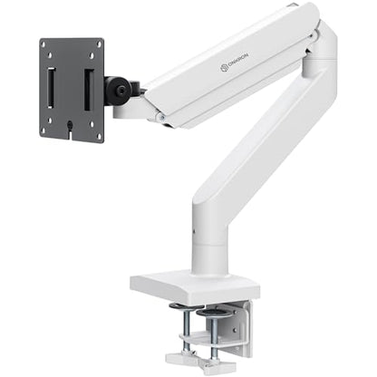 ONKRON Desk Monitor Mount 13-55", 55.1 lbs, max VESA 100x100, Black-White