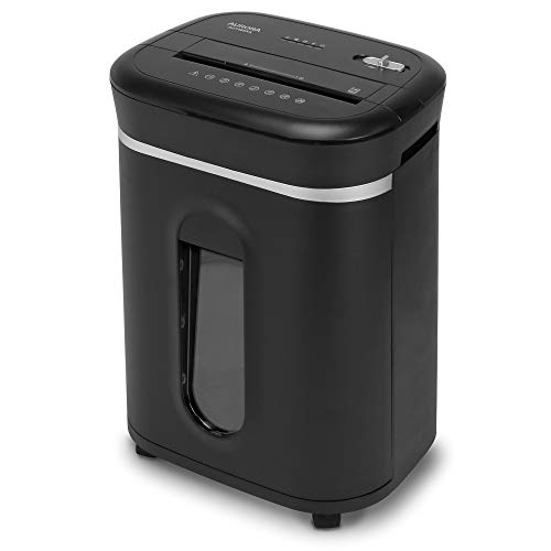 Aurora Anti-Jam 14-Sheet Crosscut Paper/CD and Credit Card Shredder/with 6-Gallon pullout Basket 120 Minutes Continuous Run Time - style: 14-Sheet Crosscut/ Anti-Jam 120 Min
