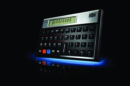 HP 12C Platinum Financial Calculator, 130+ Functions, RPN, Undo Key - color: HP 12CP - Black Face