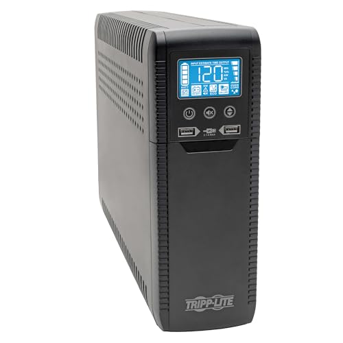 Eaton Tripp Lite ECO1500LCD 1500VA UPS 900W Battery Backup Surge Protector - style: 1500VA / LCD Screen