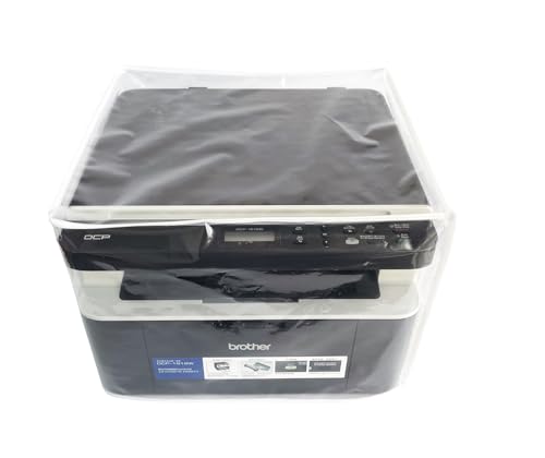 Printer Dust Cover Case Water Proof Protective Clear rectangular shape jacket,compatible with HP, EPSON,CANON, BROTHER, PIXMA Officejet - size: 19W x19D x14H