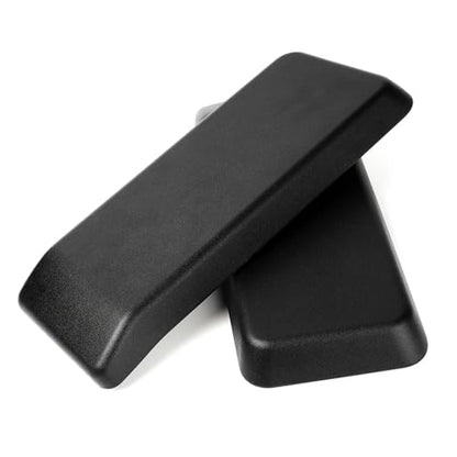 MingYi.office Arm Pads Caps Replacement for Haworth Very Office Chair. Used on Both Height Adjustable and 4D Arms. Sell as Sets with Left and Right Armrest lids. (Black) - color: Black