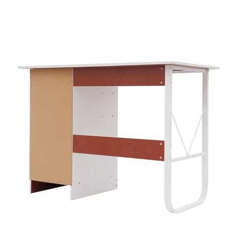 Computer Desk with Drawers, Office Desk with Storage Cabinet for PC Laptop, Wood Home Office Desk Vanity Desk for Work Study Gaming Writing Workstation