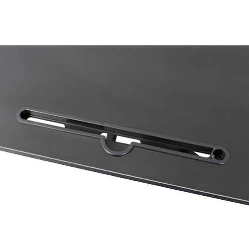Standing Desk Converter, 32" Wide, Height Adjustable Sit Stand Up Desk Riser with Keyboard Tray, Desktop Workstation for Home Office Computer Laptop, Black - color: Black